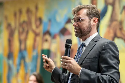 André Lage Freitas na palestra do XVI Congresso Nacional do Ministério Público de Contas